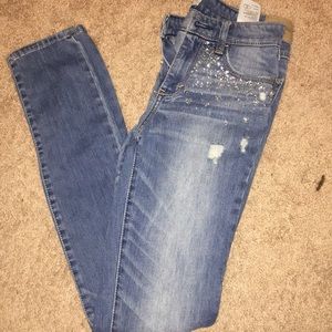 Embellished A&F Jeans